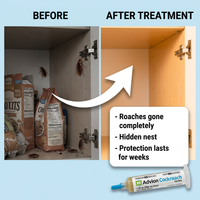 Before and after treatment
