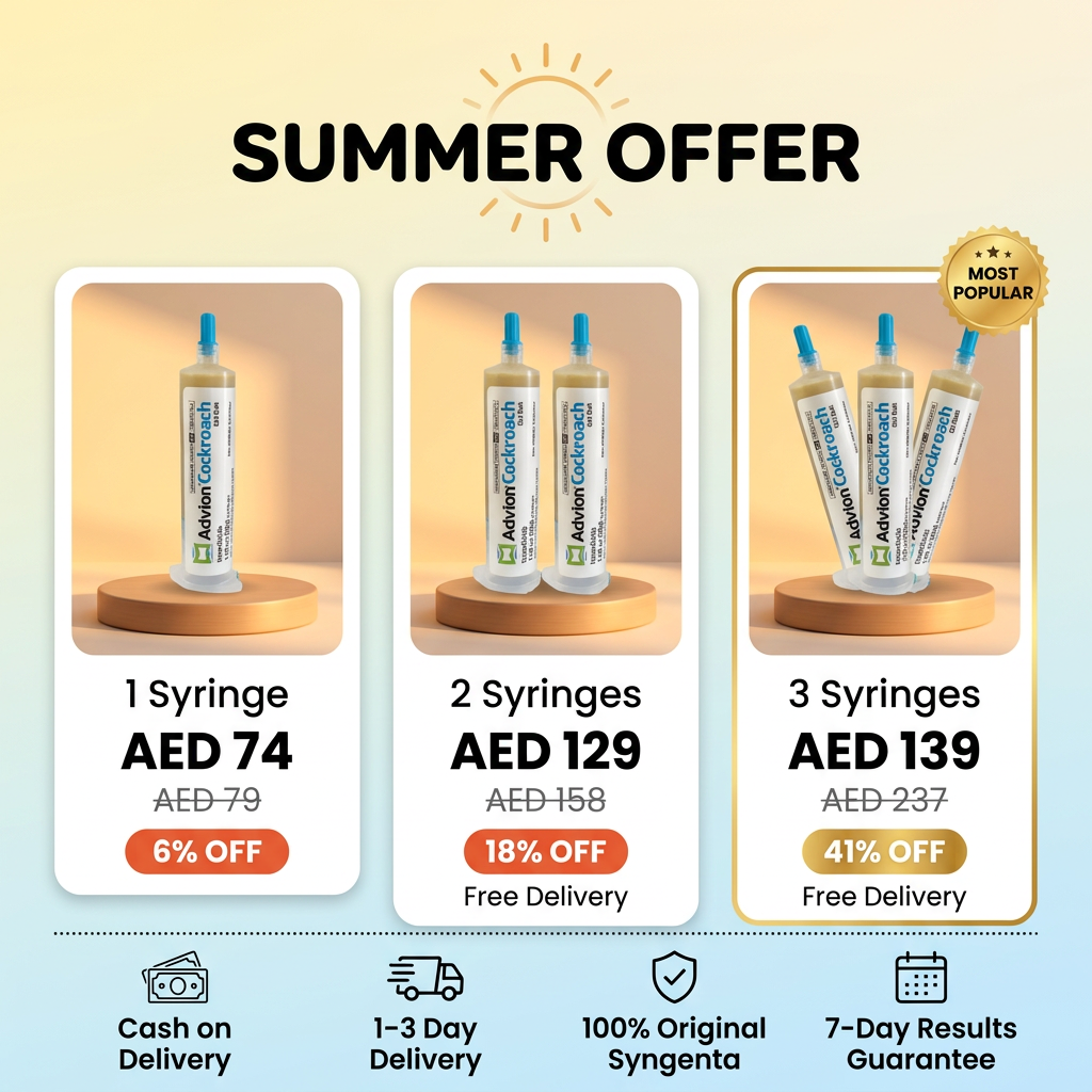 Advion Cockroach Gel Bait summer offer bundles
